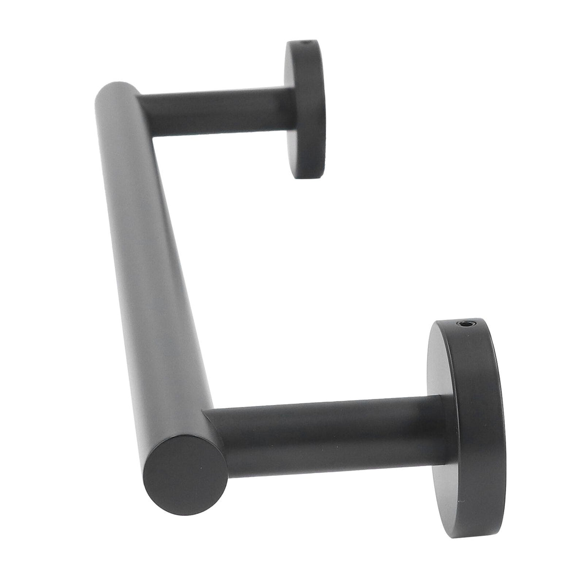 Towel Bar 304 Stainless Steel 45cm Matte Black Nail Free Punch Single Rod Towel Rack Hardware Pendant