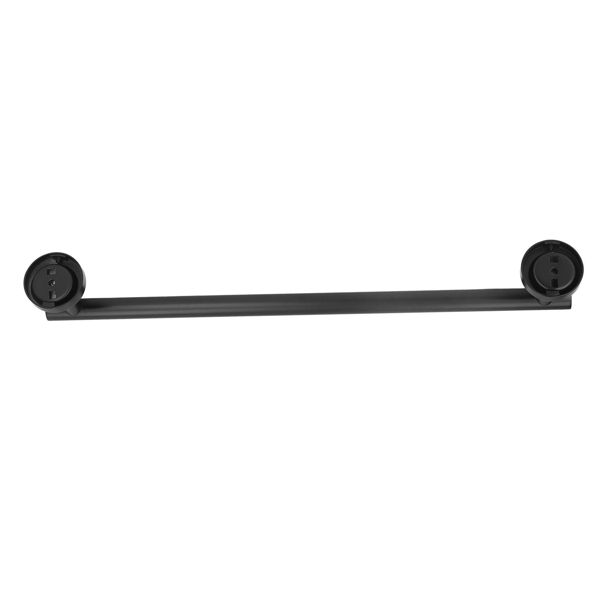 Towel Bar 304 Stainless Steel 45cm Matte Black Nail Free Punch Single Rod Towel Rack Hardware Pendant
