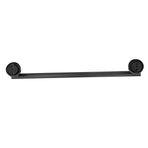 Towel Bar 304 Stainless Steel 45cm Matte Black Nail Free Punch Single Rod Towel Rack Hardware Pendant