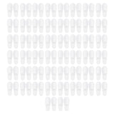 50 Pair White Disposable Slippers Hotel Slippers Anti Slip Spa Centre Travel Slippers for Outdoor Guest Room
