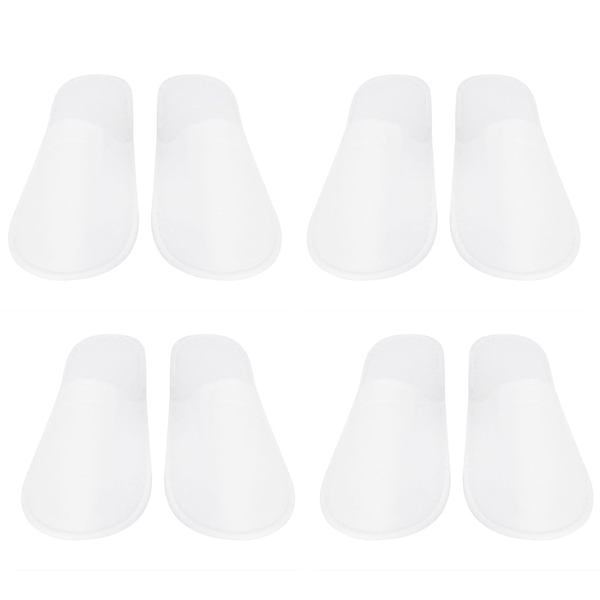 50 Pair White Disposable Slippers Hotel Slippers Anti Slip Spa Centre Travel Slippers for Outdoor Guest Room