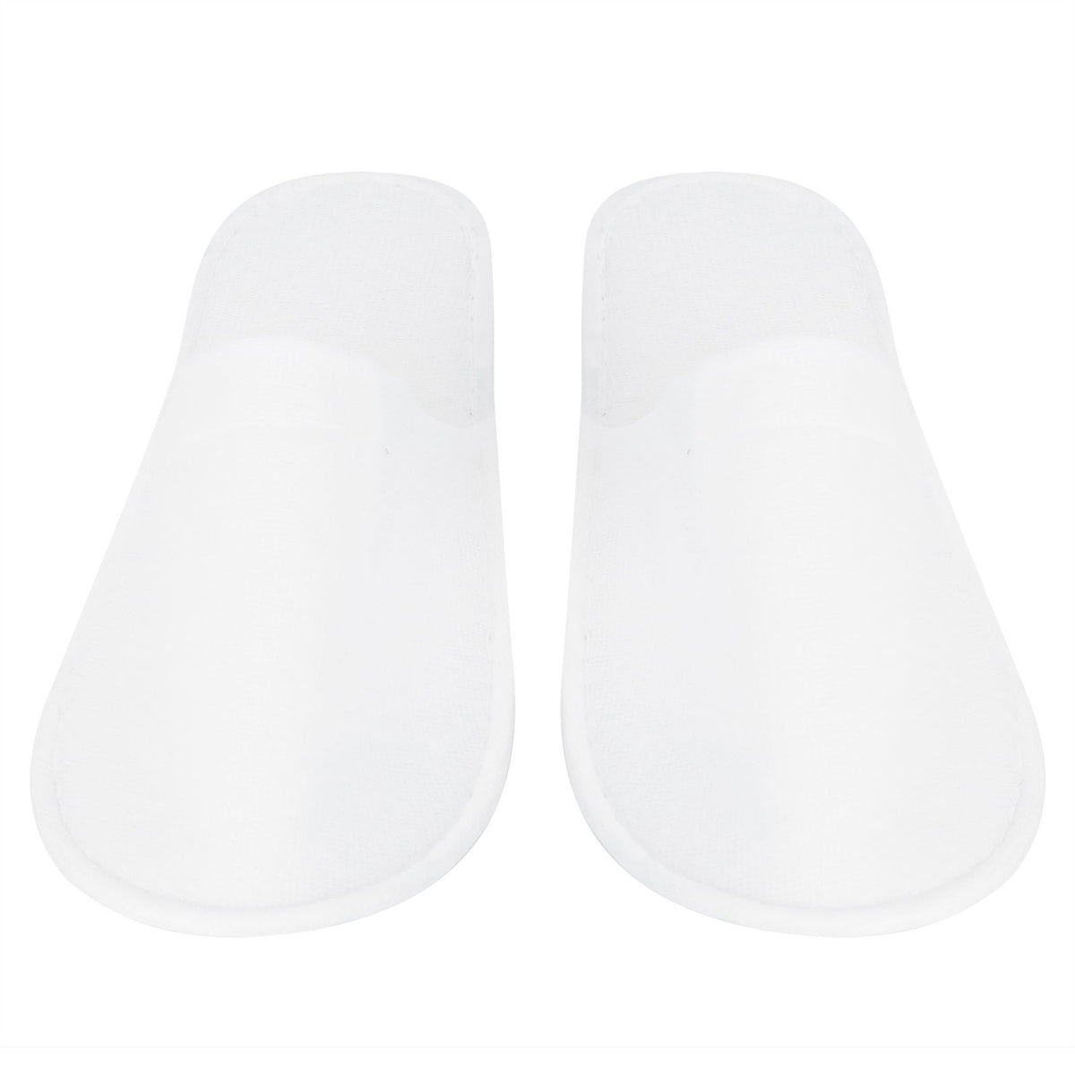 50 Pair White Disposable Slippers Hotel Slippers Anti Slip Spa Centre Travel Slippers for Outdoor Guest Room