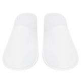 50 Pair White Disposable Slippers Hotel Slippers Anti Slip Spa Centre Travel Slippers for Outdoor Guest Room