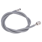 G1/2 1.5m Pull Out Faucet Hose Nylon Braid PVC Flexible Faucet Hose Replacement for Kitchen Bathroom