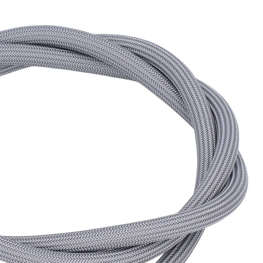 G1/2 1.5m Pull Out Faucet Hose Nylon Braid PVC Flexible Faucet Hose Replacement for Kitchen Bathroom