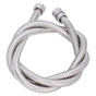 Stainless Steel Shower Hose Explosion Proof G1/2 Shower Head Hose for Bathroom Silver 1.5m/4.9ft