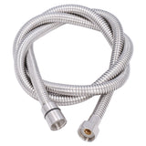 Stainless Steel Shower Hose Explosion Proof G1/2 Shower Head Hose for Bathroom Silver 1.5m/4.9ft
