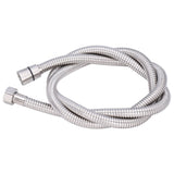 Stainless Steel Shower Hose Explosion Proof G1/2 Shower Head Hose for Bathroom Silver 1.5m/4.9ft
