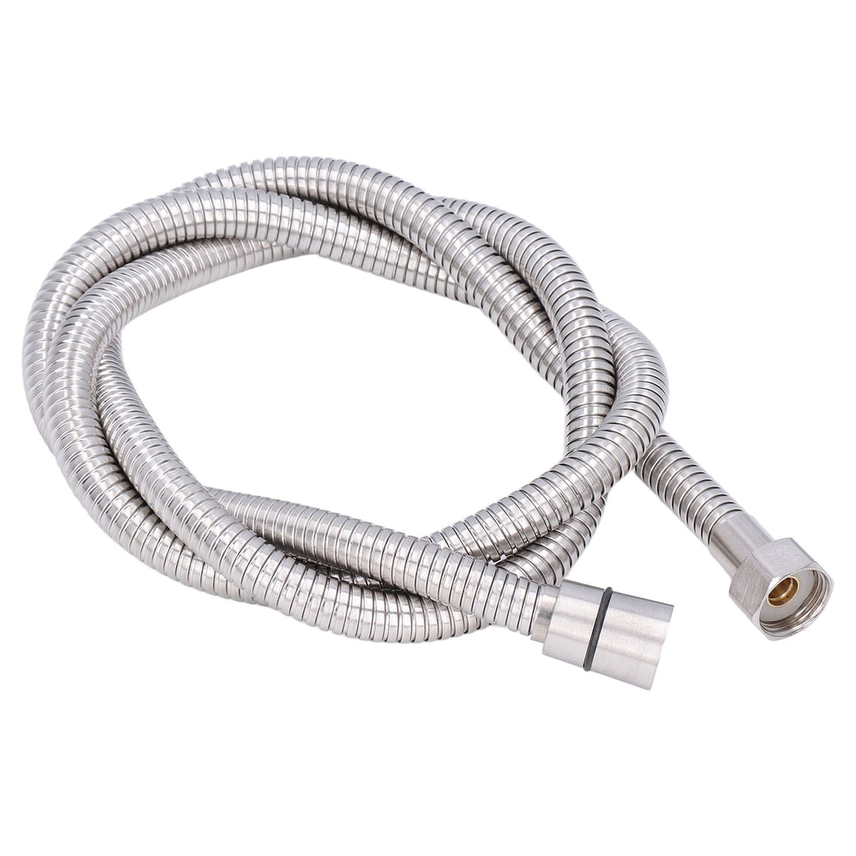 Stainless Steel Shower Hose Explosion Proof G1/2 Shower Head Hose for Bathroom Silver 1.5m/4.9ft