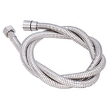 Stainless Steel Shower Hose Explosion Proof G1/2 Shower Head Hose for Bathroom Silver 1.5m/4.9ft