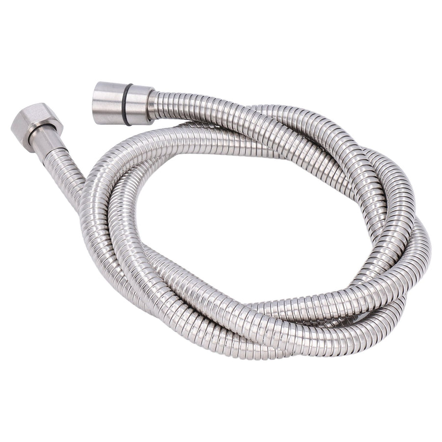 Stainless Steel Shower Hose Explosion Proof G1/2 Shower Head Hose for Bathroom Silver 1.5m/4.9ft