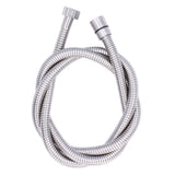 Stainless Steel Shower Hose Explosion Proof G1/2 Shower Head Hose for Bathroom Silver 1.5m/4.9ft - Extra Image