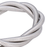 Stainless Steel Shower Hose Explosion Proof G1/2 Shower Head Hose for Bathroom Silver 1.5m/4.9ft - Extra Image