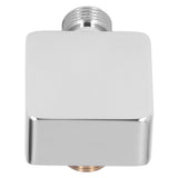 Quadrate Shower Elbow Chrome Finish Wall Mounted G1/2 Full Copper Male Female Universal Wall Elbow for Hand Held Shower - Extra Image