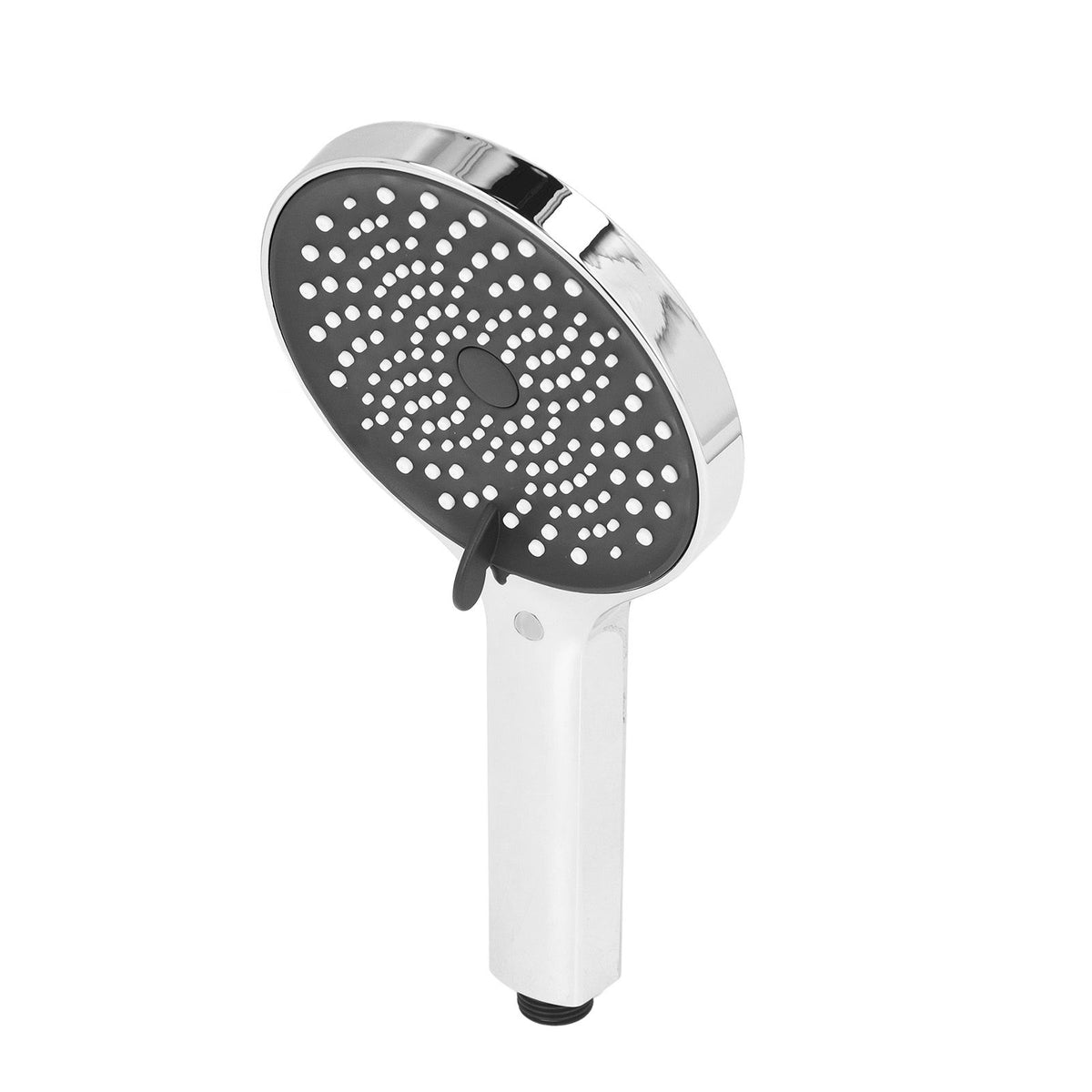 Handheld Shower Head High Pressure G1/2 Thread ABS Electroplated Showerhead for BathroomSilver
