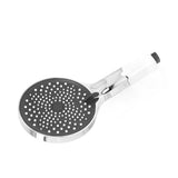 Handheld Shower Head High Pressure G1/2 Thread ABS Electroplated Showerhead for BathroomSilver