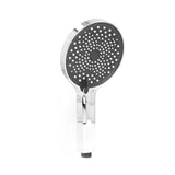 Handheld Shower Head High Pressure G1/2 Thread ABS Electroplated Showerhead for BathroomSilver