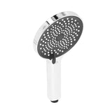 Handheld Shower Head High Pressure G1/2 Thread ABS Electroplated Showerhead for BathroomSilver