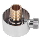 Shower Adapter Brass Construction Chrome Plated G1/2 Wall Mounted Easy Installation Round Shower Hose Connector