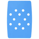 Shower Chair Cushion Paste Fixed Keep Warm EVA Blue Perforation Design Portable Shower Stool Cushion