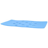 Shower Chair Cushion Paste Fixed Keep Warm EVA Blue Perforation Design Portable Shower Stool Cushion - Extra Image