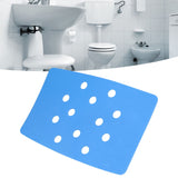 Shower Chair Cushion Paste Fixed Keep Warm EVA Blue Perforation Design Portable Shower Stool Cushion - Extra Image