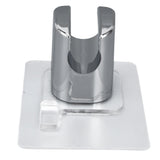 Shower Head Bracket Plastic Adhesive Nail Free Waterproof Bidet Sprayer Holder for Home Hotel Bathroom - Close-Up Angle