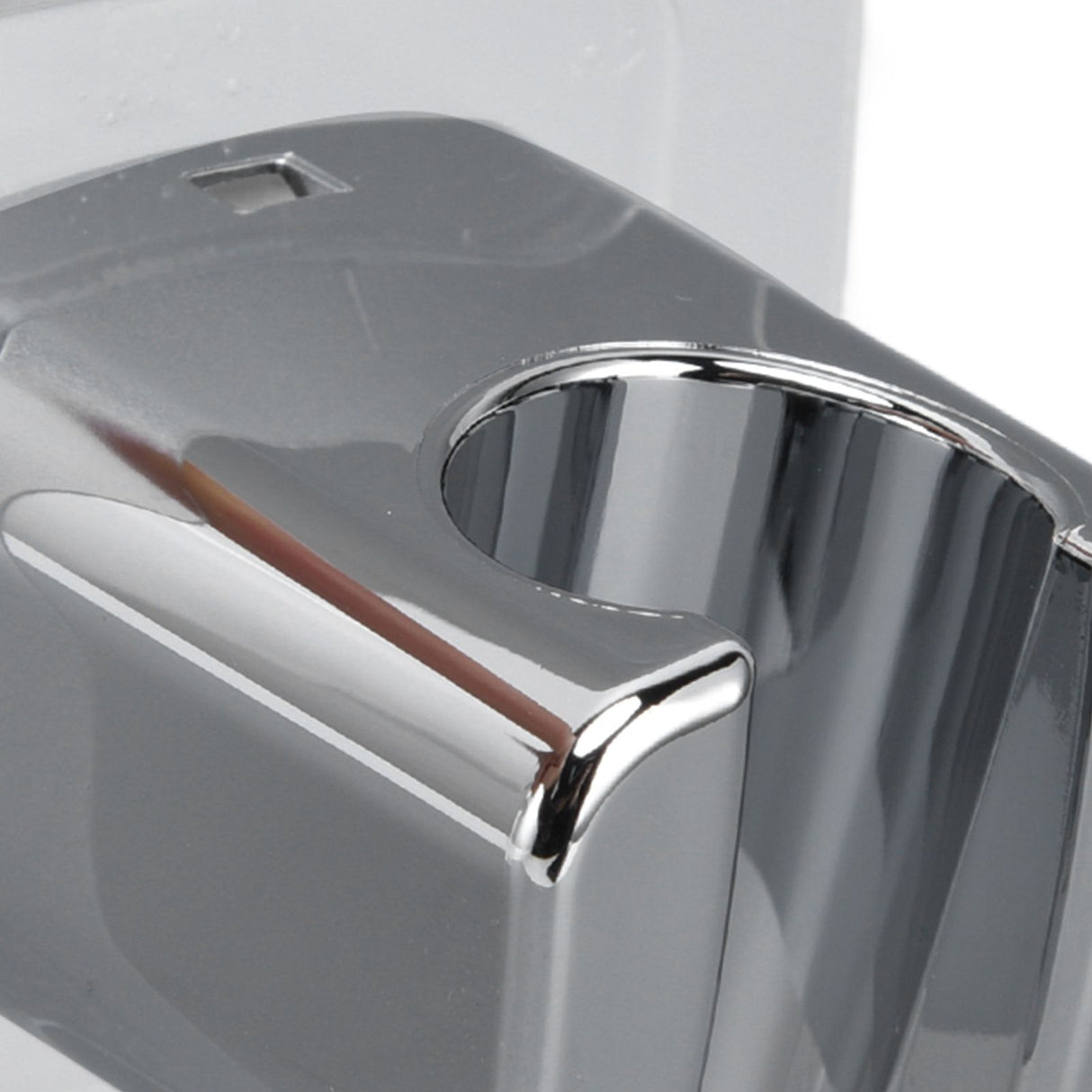 Shower Head Bracket Plastic Adhesive Nail Free Waterproof Bidet Sprayer Holder for Home Hotel Bathroom
