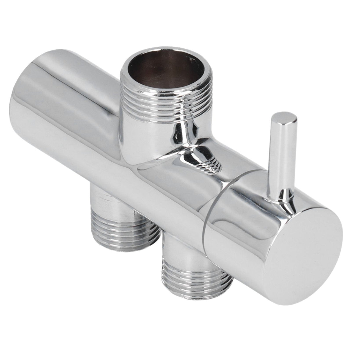 G3/4 to G1/2 Shower Arm Diverter Leakproof Tee Connector Brass Shower Diverter Valve for Bathroom