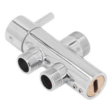 G3/4 to G1/2 Shower Arm Diverter Leakproof Tee Connector Brass Shower Diverter Valve for Bathroom