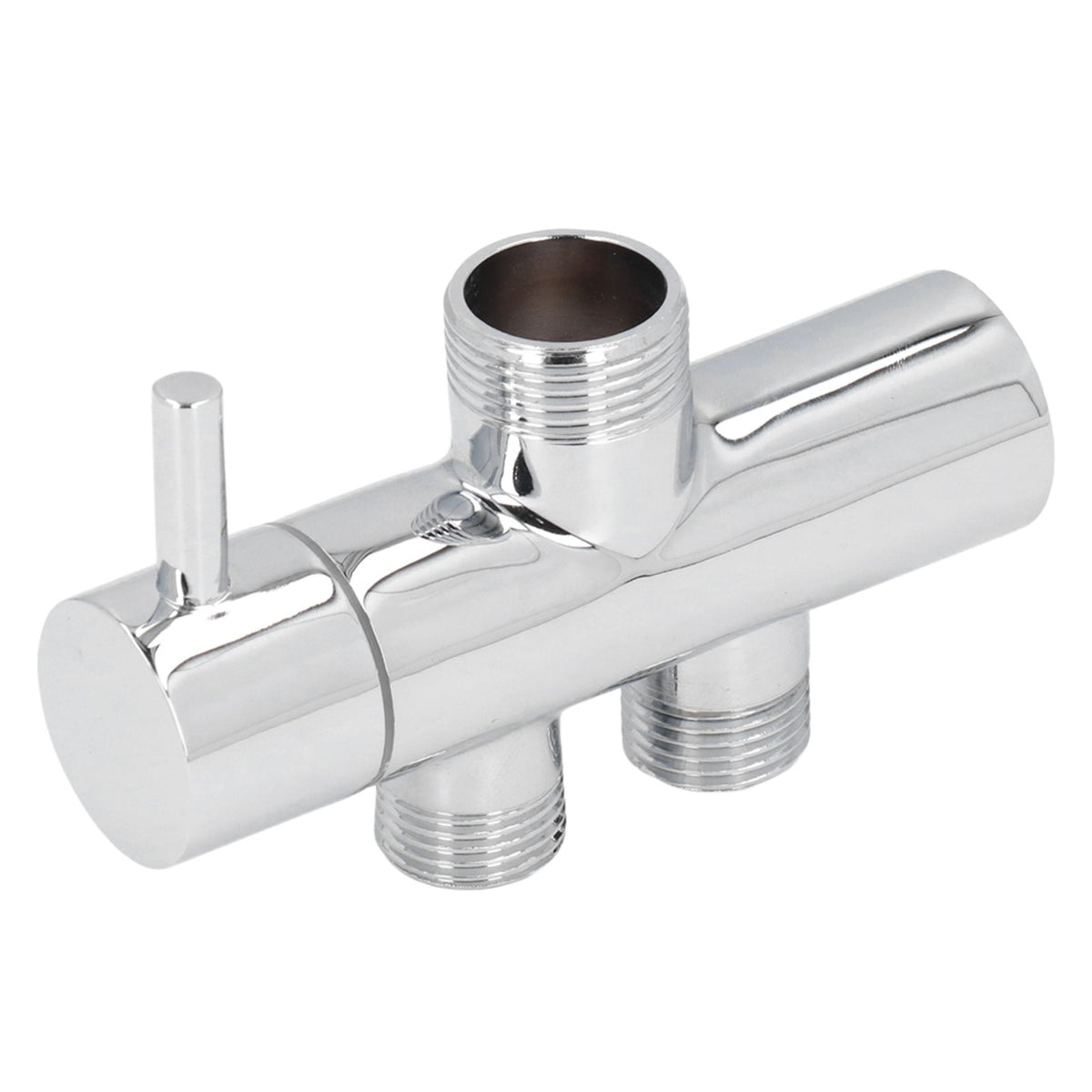 G3/4 to G1/2 Shower Arm Diverter Leakproof Tee Connector Brass Shower Diverter Valve for Bathroom