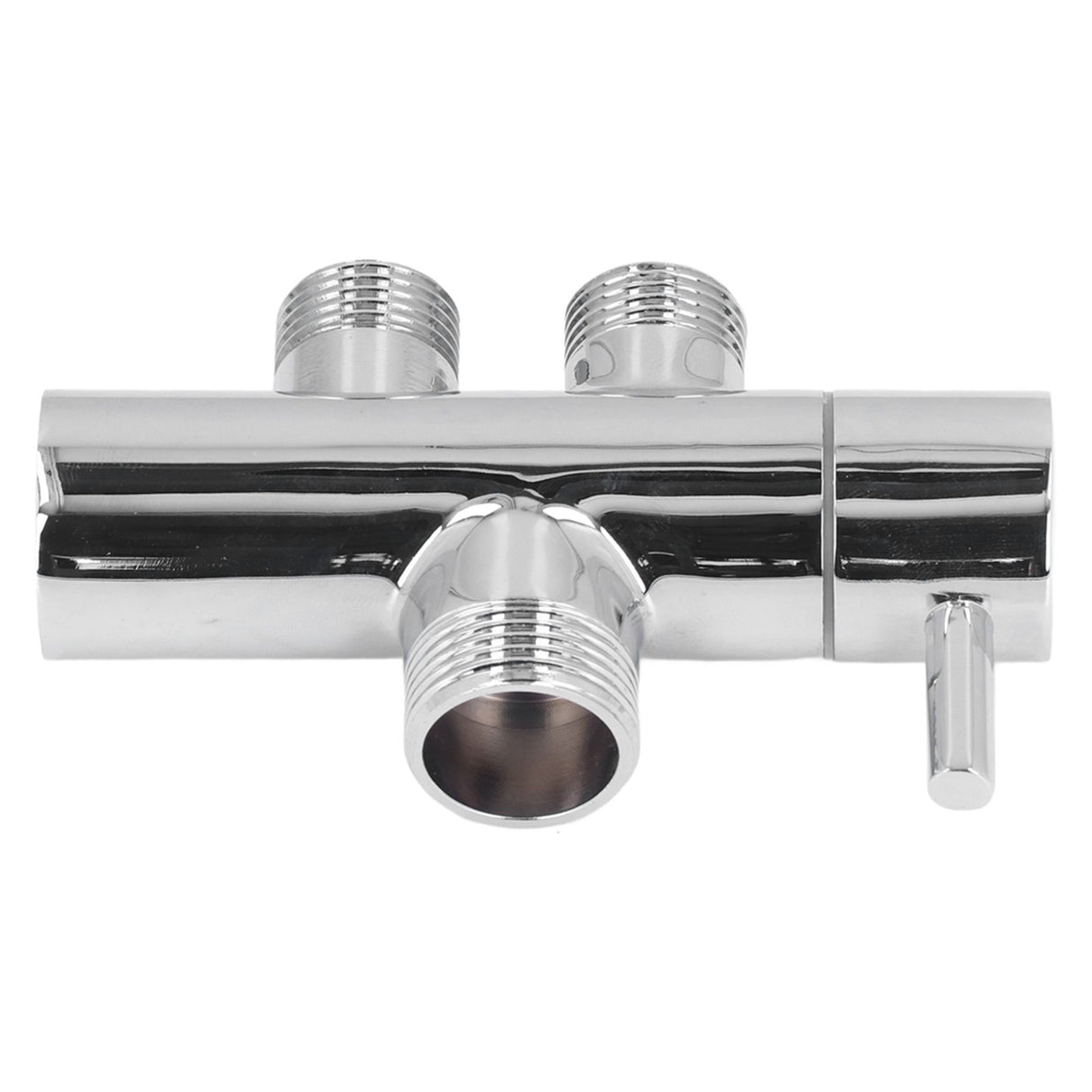 G3/4 to G1/2 Shower Arm Diverter Leakproof Tee Connector Brass Shower Diverter Valve for Bathroom