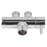 G3/4 to G1/2 Shower Arm Diverter Leakproof Tee Connector Brass Shower Diverter Valve for Bathroom
