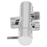 G3/4 to G1/2 Shower Arm Diverter Leakproof Tee Connector Brass Shower Diverter Valve for Bathroom - Extra Image