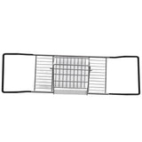 Metal Bathtub Rack Retractable Adjustable Removable Stand Bathroom Caddy Tray Rack for Hotels Bathrooms