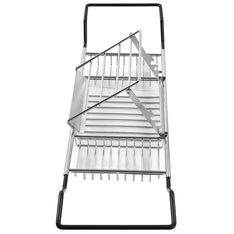 Metal Bathtub Rack Retractable Adjustable Removable Stand Bathroom Caddy Tray Rack for Hotels Bathrooms