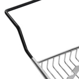 Metal Bathtub Rack Retractable Adjustable Removable Stand Bathroom Caddy Tray Rack for Hotels Bathrooms
