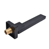 G1/2 Interface Brass Bathtub Faucet Wall Mounted Tub Faucet 180 Degree Adjustable Bathroom Shower Spout