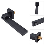G1/2 Interface Brass Bathtub Faucet Wall Mounted Tub Faucet 180 Degree Adjustable Bathroom Shower Spout - Extra Image