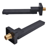 G1/2 Interface Brass Bathtub Faucet Wall Mounted Tub Faucet 180 Degree Adjustable Bathroom Shower Spout - Extra Image