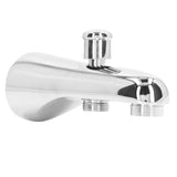 G1/2 Tub Spout Semicircle Simple Concealed Bathtub Faucet with Diverter for Bathroom Bathtub