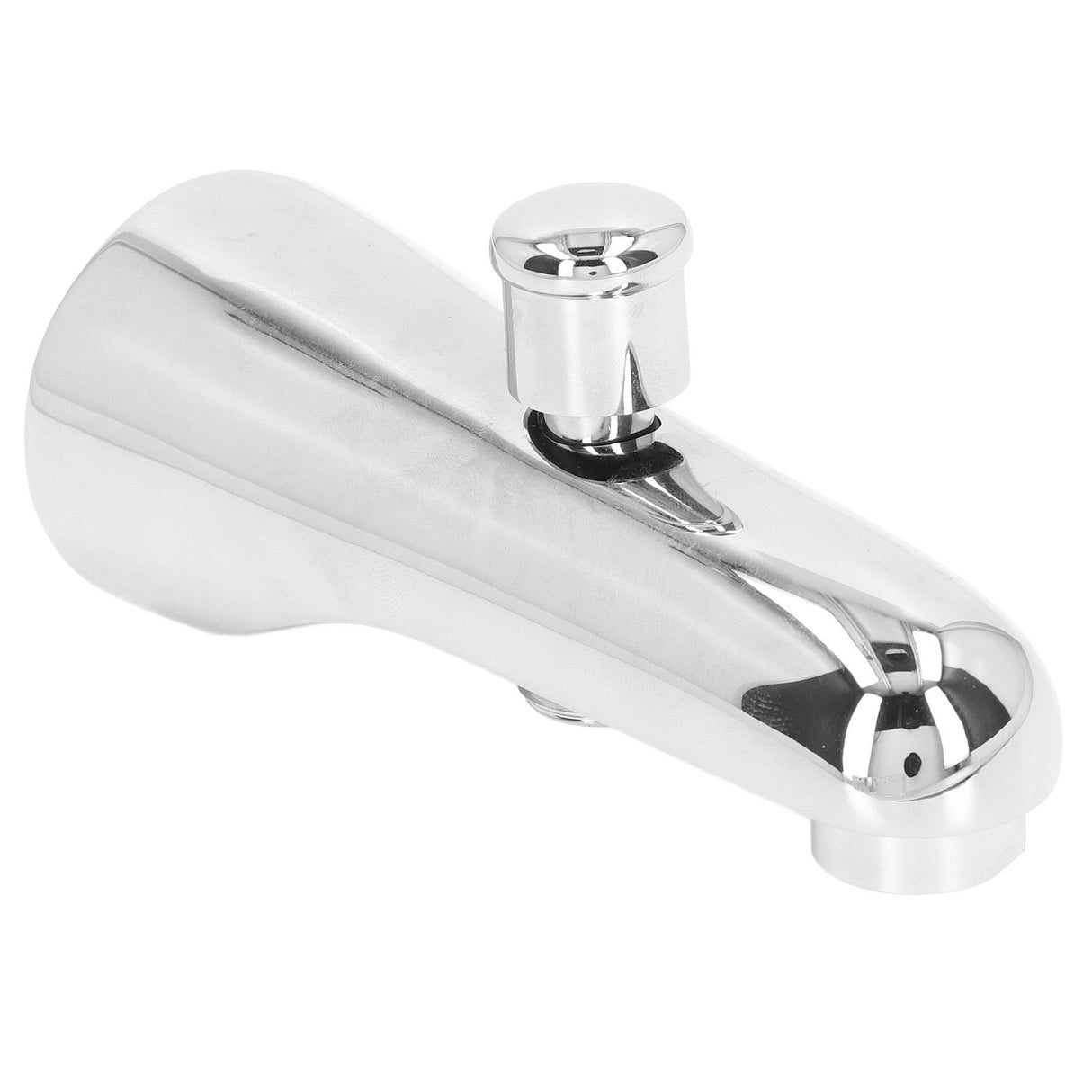 G1/2 Tub Spout Semicircle Simple Concealed Bathtub Faucet with Diverter for Bathroom Bathtub