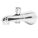 G1/2 Tub Spout Semicircle Simple Concealed Bathtub Faucet with Diverter for Bathroom Bathtub