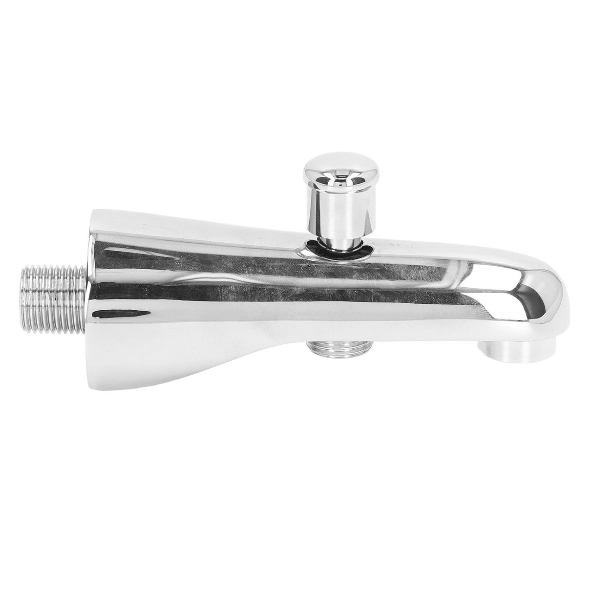 G1/2 Tub Spout Semicircle Simple Concealed Bathtub Faucet with Diverter for Bathroom Bathtub