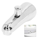 G1/2 Tub Spout Semicircle Simple Concealed Bathtub Faucet with Diverter for Bathroom Bathtub