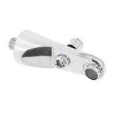 G1/2 Tub Spout Semicircle Simple Concealed Bathtub Faucet with Diverter for Bathroom Bathtub