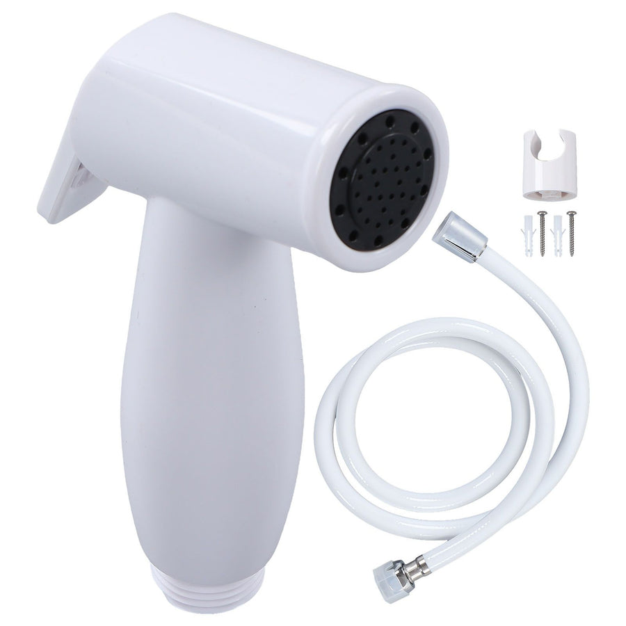 Bidet Sprayer G1/2 Thread Wall Mounted Handheld Toilet Sprayer for Dog Shower Floor CarpetB1115W 3 Piece Set 1