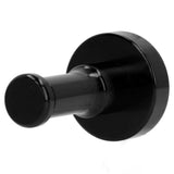 Retro Bathroom Hook Aluminum Towel Hook Heavy Duty Wall Coat Hanger for Balcony KitchenBlack