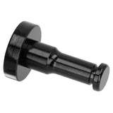 Retro Bathroom Hook Aluminum Towel Hook Heavy Duty Wall Coat Hanger for Balcony KitchenBlack