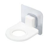 Soap Liquid Hook Self Adhesive Wall Mounted Shower Gel Bottle Rack Shampoo Holder for Bathroom - Rear View